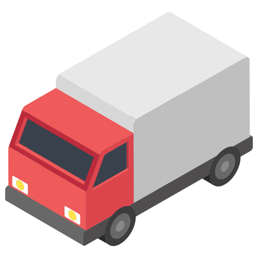 Icon for cargo movement by trucks